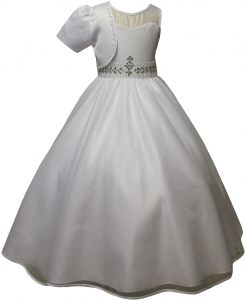 GIRLS COMMUNION DRESSES PLAIN